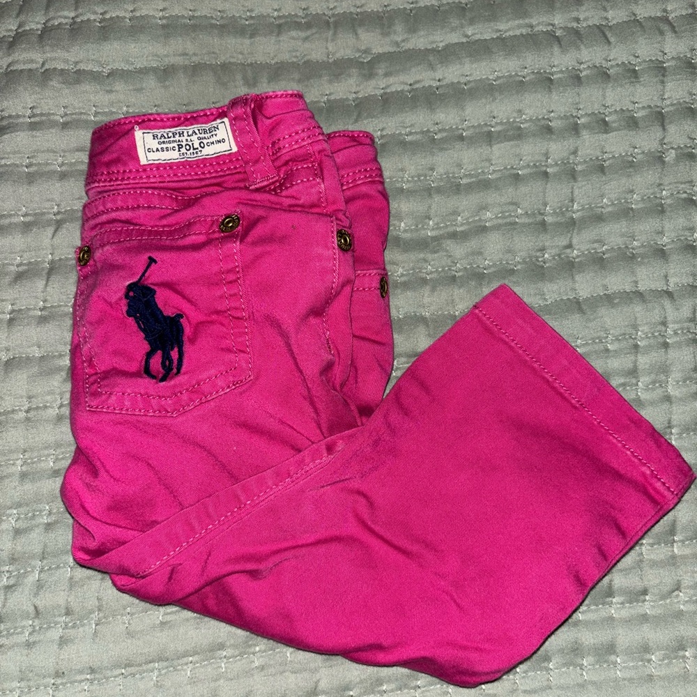 Ralph Lauren Kids Fuchsia Jeans